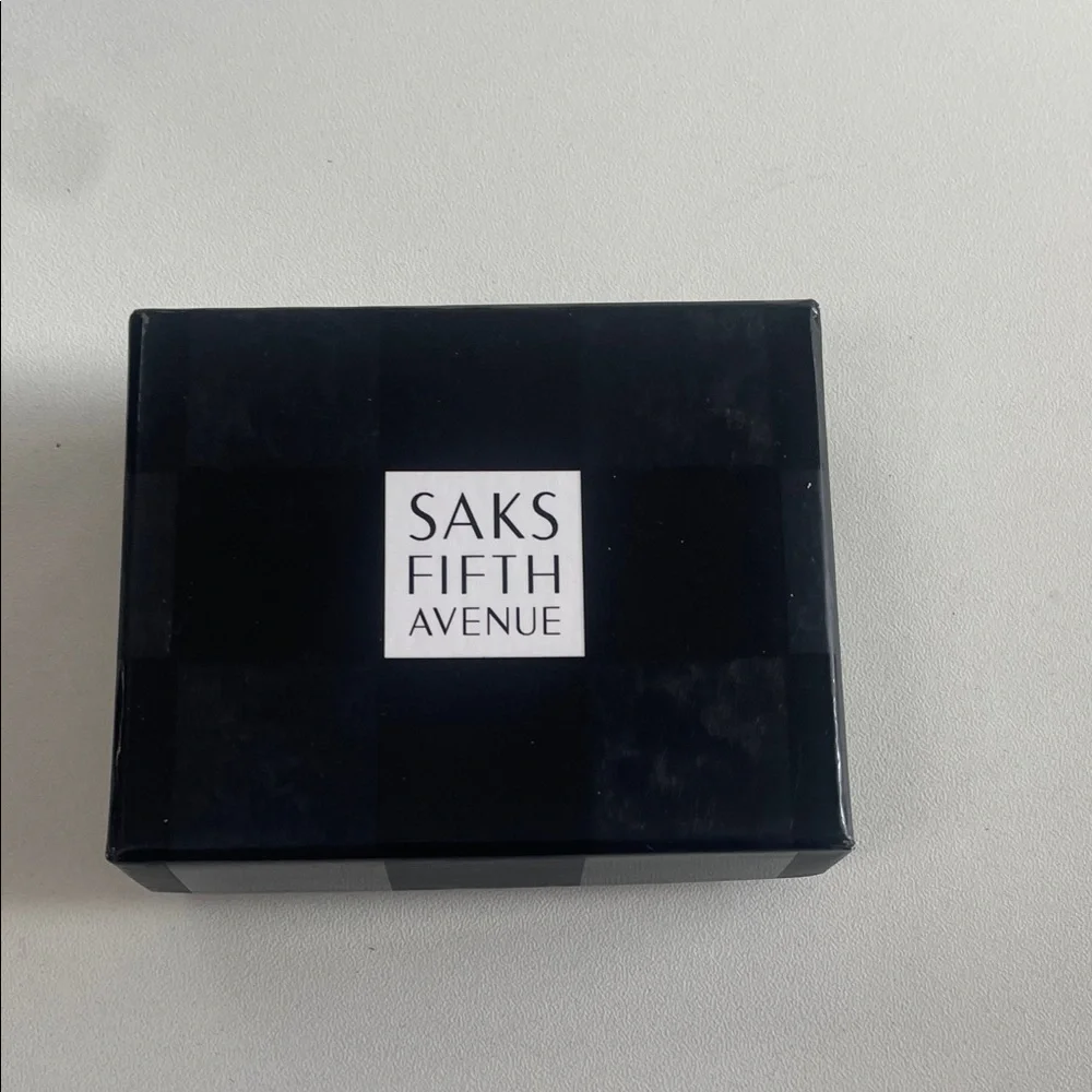 Saks Fifth Avenue Silver Phone Clip